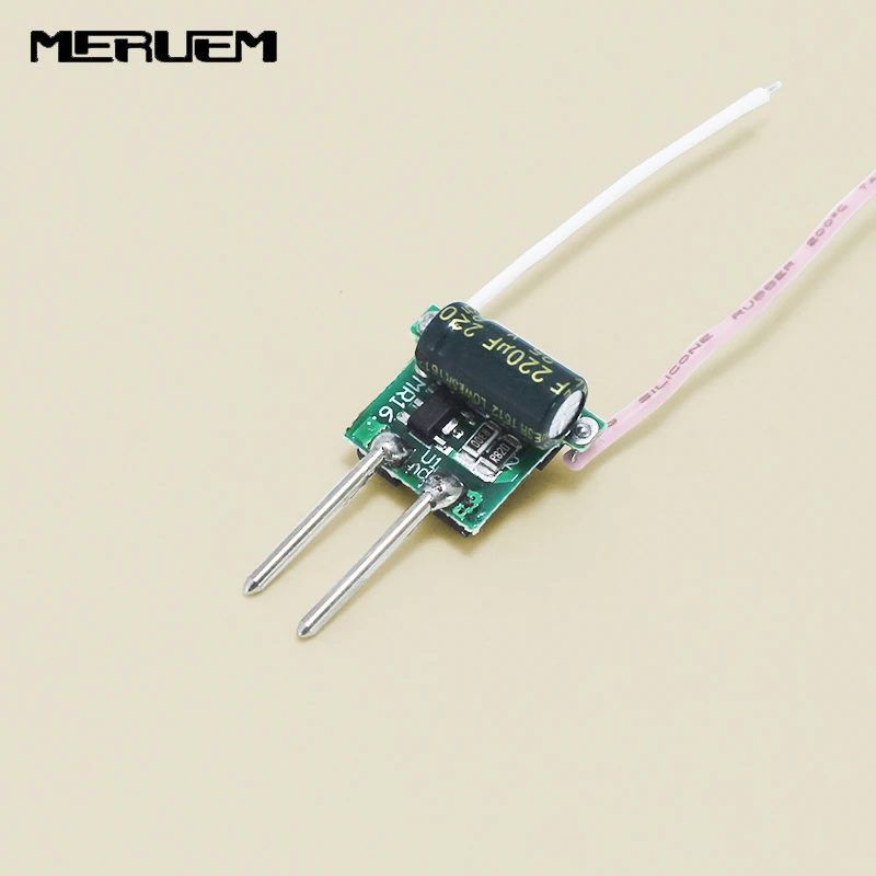 

Free shipping 5pcs/lot DC12V input output DC9-10V Current 450mA 3*2W led drivers Lighting transformer for 6W MR16 Spotlights
