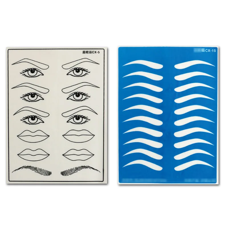 

Silicone Double Sides Tattoo Skin Microblading Practice Skin for Tattoo Supplies Tattoo Kit Tattoo Ink Including Beginners