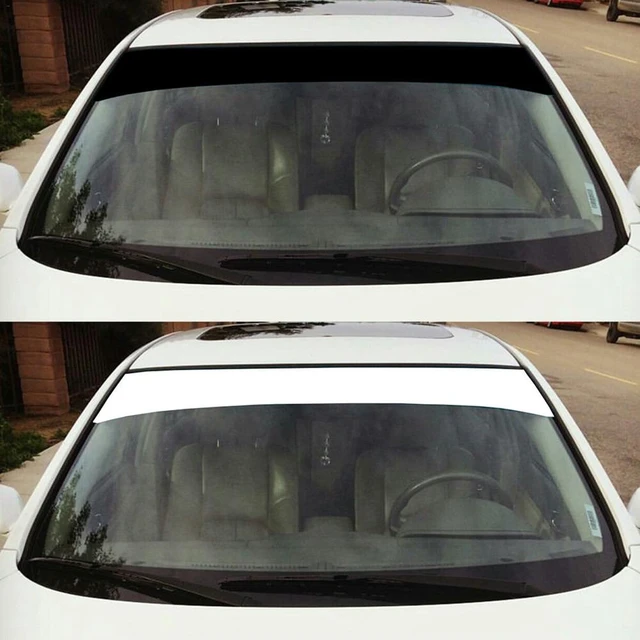 6 X 60 Vinyl Windschutzscheibe Banner Streifen Racing Streifen Aufkleber  Fenster Auto Sonnenblende Dekorative Aufkleber Sonnenschutz
