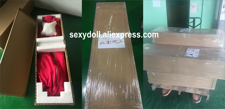 lifelike silicone sex doll packing