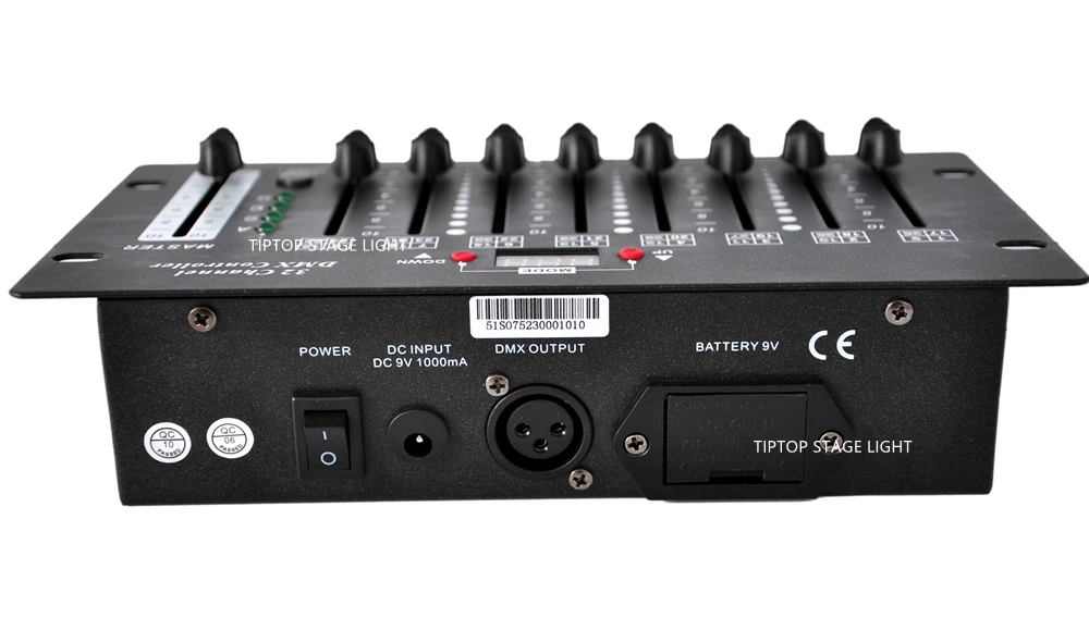 Gigertop TP-D1351 32 Каналы мини ступенчатый регулятор освещения DMX512 консоли контроллера для сценового освещения вечерние DJ диско operato