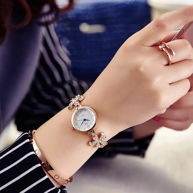 JW роскошные Платья Модный бренд Часы Женщины Дамы Gold Diamond relógio feminino Платье
