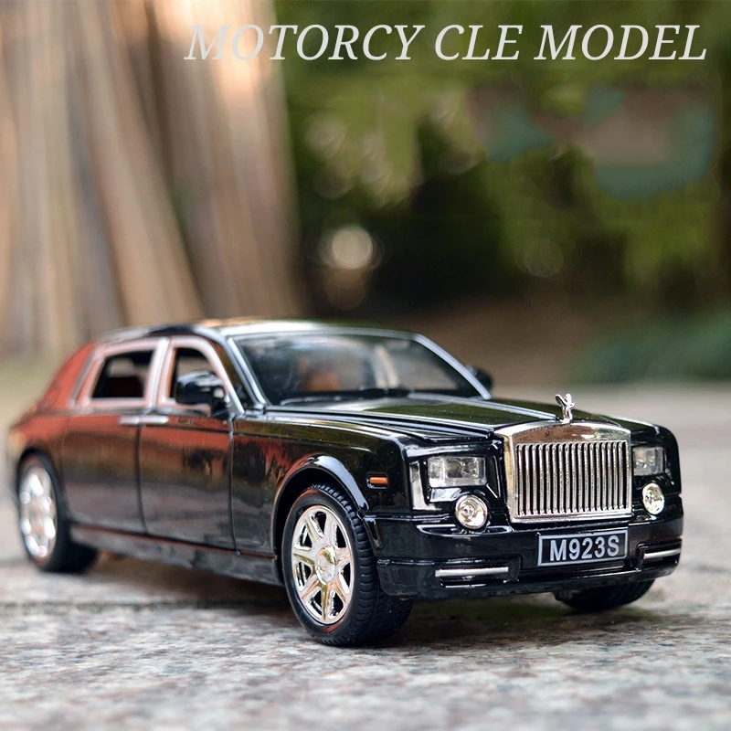 1/24 Rolls-Royce Phantom удлиненные Cohes литые под давлением литые модели автомобилей шесть дверной Светильник Модели отличная игрушка-Имитация Коллекция подарков