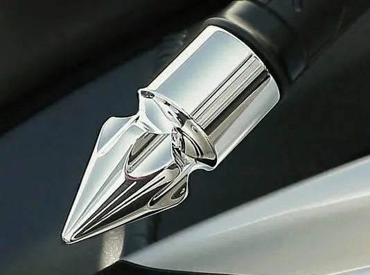 

Aftermarket free shipping motorcycle parts Spike Bar Ends for Suzuki GSX-R GSXR 600 750 1000 1100 Chrome