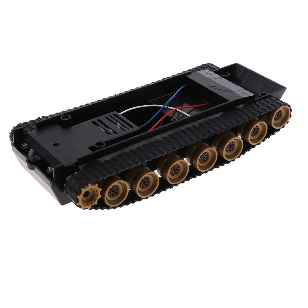 Smart Robot Tank Shock Absorber Chassis Kit Track Crawler Model Parts Accessories for Arduino 51 130 Engine DIY Science Toy