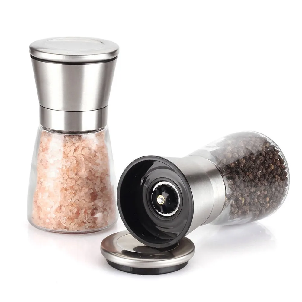 Salt and Pepper Grinder Adjustable Coarseness Salt and Pepper Mills