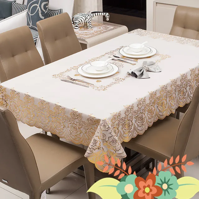 New Fashion Hot European Clic Style Oilproof Table Cloth New Fashion Hot European Clic Style Oilproof Table Cloth Home Coffee Restaurant Hotel Tablecloth Cover