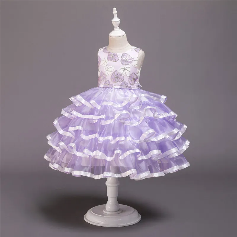 Милое платье для девочек, нарядное платье принцессы на свадьбу для девочек, детское осенне-зимнее платье, новая детская одежда с хлопковой подкладкой для девочек