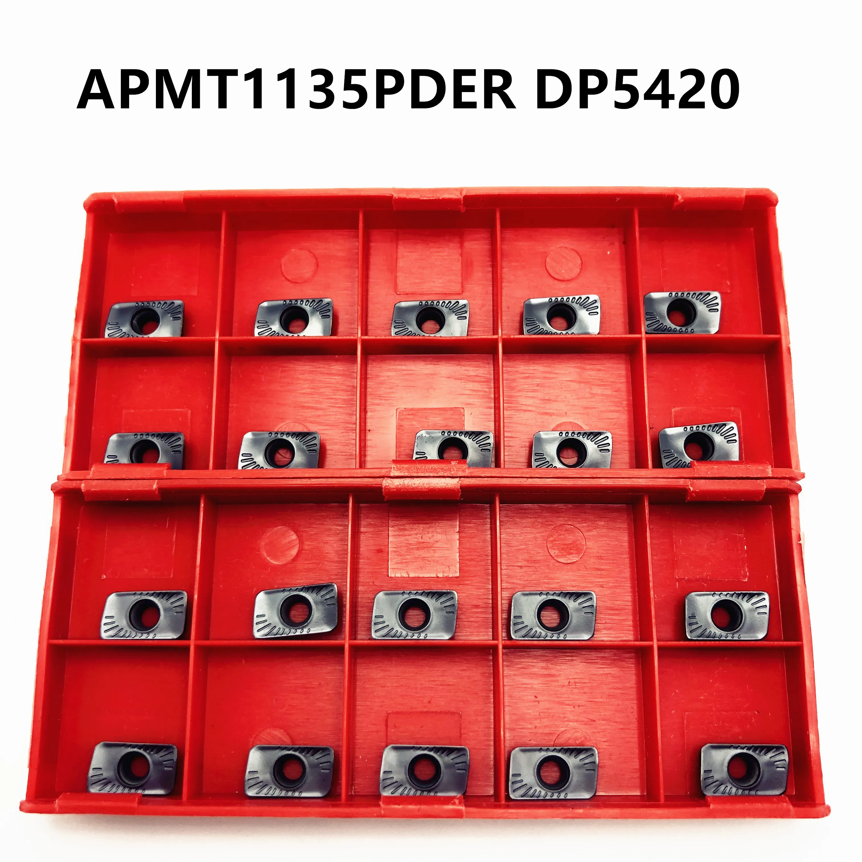 

CNC lathe milling cutter APMT1135PDER DP5420 inner circular carbide blade machine tool accessories tool APMT1135 milling tool