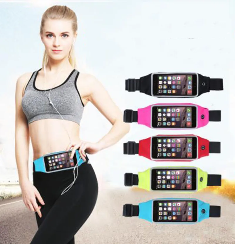 

Transparent Sport Running Wrist Bag/Pouch Mobile Phone Case For samsung galaxy A50 S10 s9 note 9 LG V30 MEIZU16th16x m6 infinix