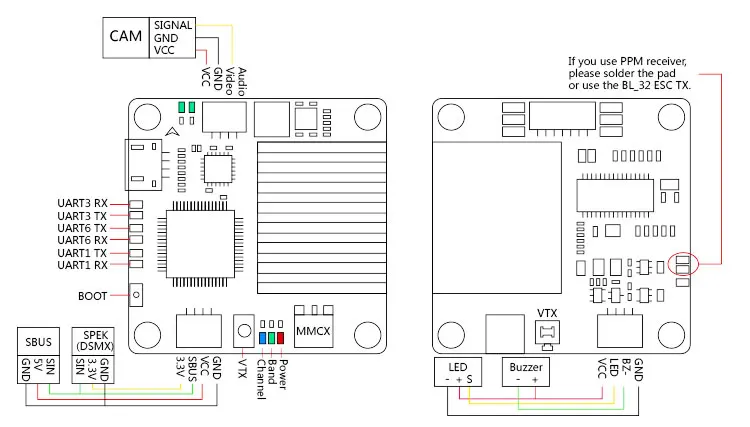 30,5x30,5 мм LDARC KK супер Flytower часть BetaFlight F4 OSD Полет контроллер w/48CH 25/200/600 mW VTX для RC DIY Multicopter