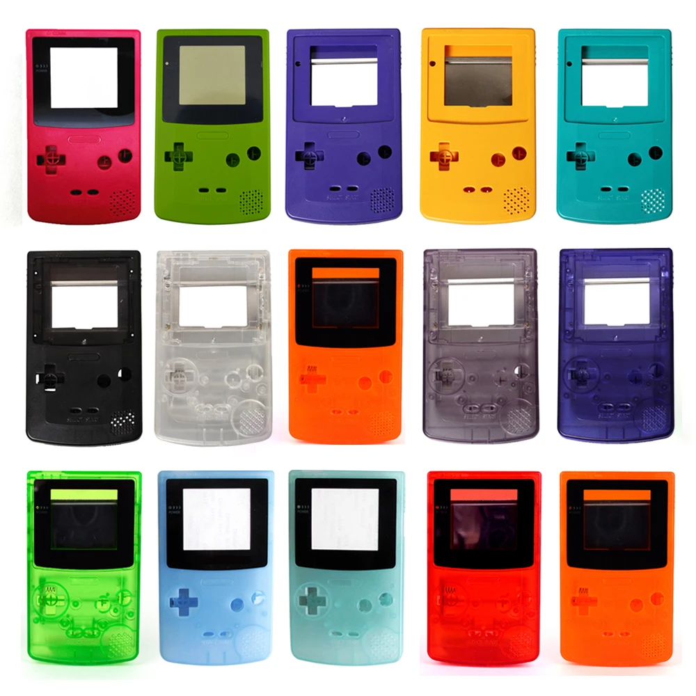Для Nintendo GameBoy цвет корпус gbc чехол оболочка для GB C пакет 13 видов цветов|Чехлы| |