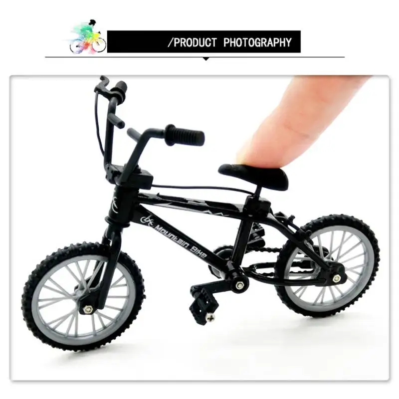 Мини-Пальчиковый bmx набор фанаты велосипедов игрушка из сплава Пальчиковый BMX
