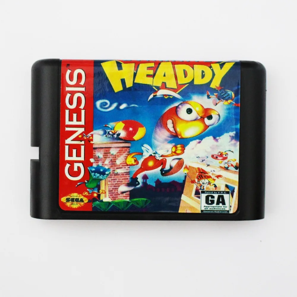 Игровая карта Dynamite Headdy 16 bit MD для Sega Mega Drive Genesis | Электроника