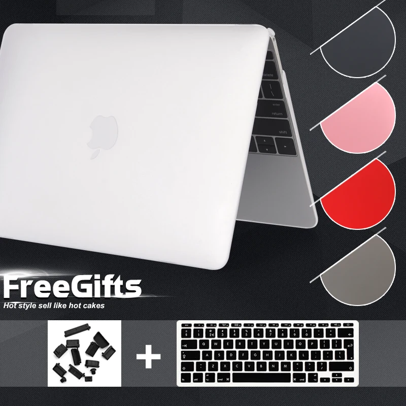 For macbook air 13 case matte frosted Laptop Case,for macbook air 13 hard case 11 12 13 15inch new touch bar A1706 A1708 A17071 (3)