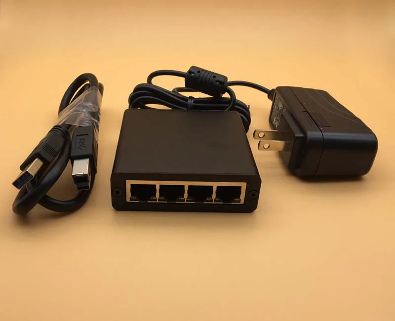 

Gigabit Ethernet Adapter Controller 4-port USB 3.0 10/100/1000M Network Card LAN NIC Cards