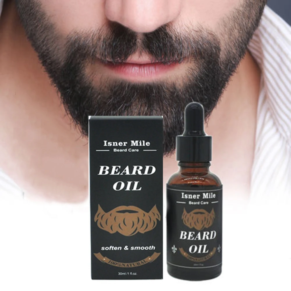 

Y&W&F 30ML Beard Beauty Oil Moisturizing Natural Plant Argan Nuts Prevent Bifurcated Beard Oil TSLM2