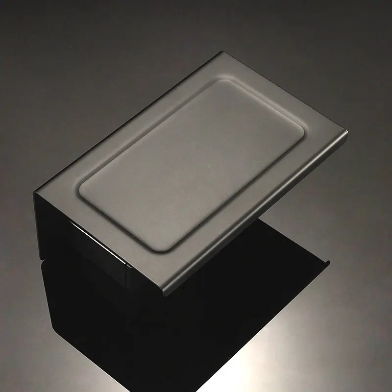 Auswind современный 304 нержавеющая сталь полированная квадратный три цвета бумаги стойки с мобильного телефона держатель стену ванной