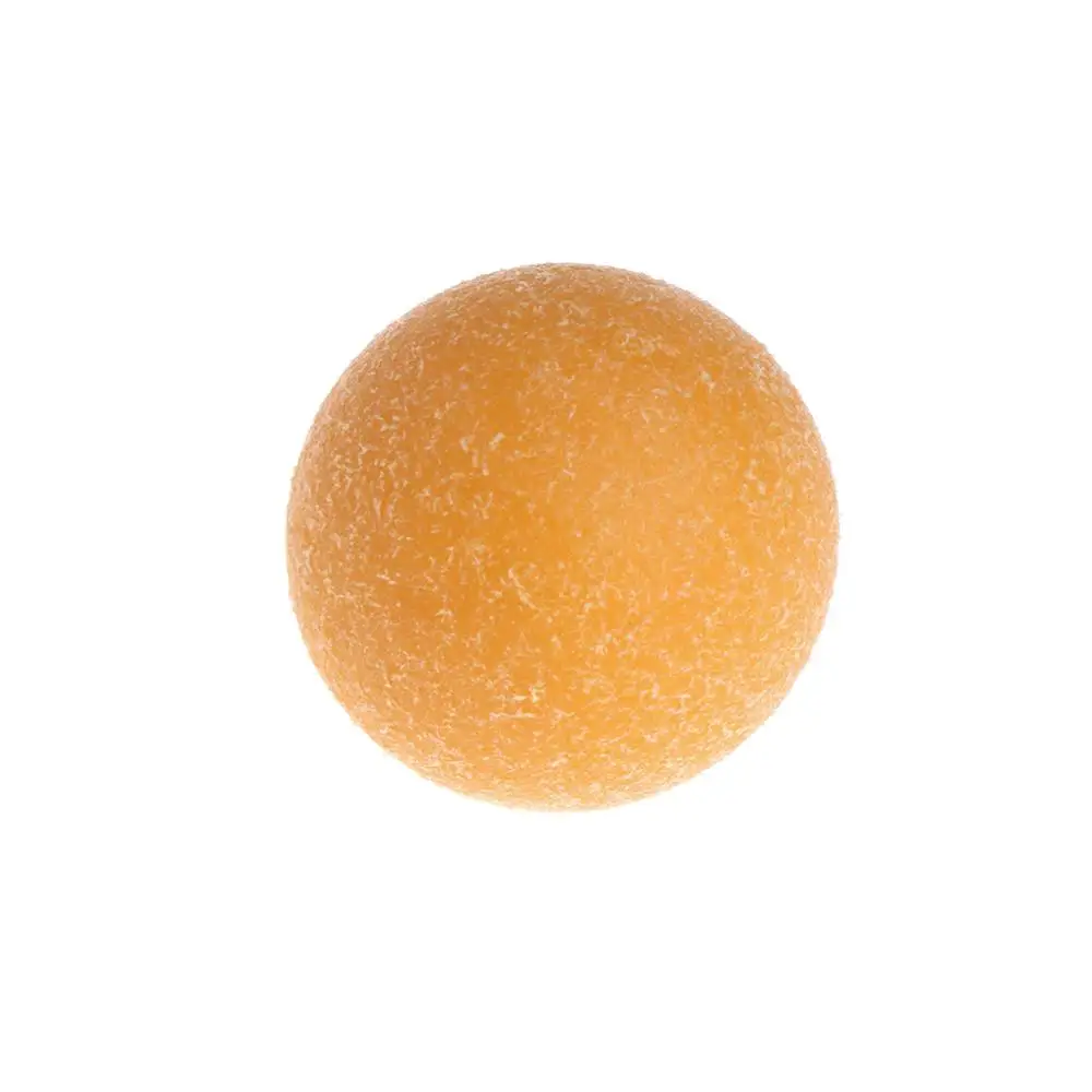 1 шт. 36 мм шероховатая поверхность настольный футбольный мяч детская ножка Fussball пластик - Цвет: yellow