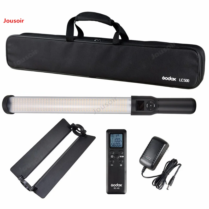 Godox-LC500-Adjustable-LED-Light-Lamp-High-Color-Rendering-Index-long-lasting-power-supply-for-photography (1)