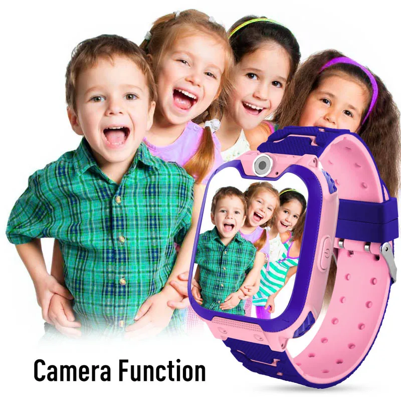 

New S11 Children's SOS One-click Help Anti-lost Smart Watchs Music for Kids Student 1.54 Inch Waterproof Dial Phone Voice Chat