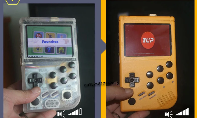Double joystick arcade handheld game Raspberry Pi retro gameboy game console Super HD IPS Production cycle available 12~22 days