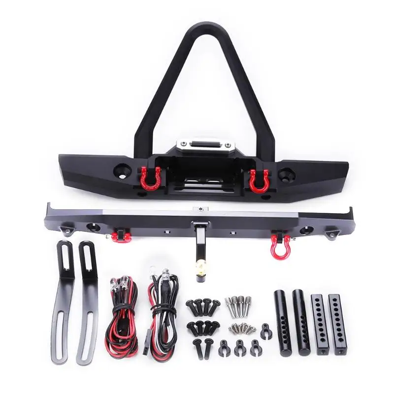

Metal Front Rear Bumper Set for Axial Scx10 Car Auto Accessories RC Car Auto Parts Set Toys For Children