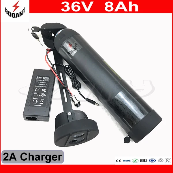 

Scooter Lithium 36V 8Ah Battery Pack For 800W eBike Motor With 42V 2A Charger Electric Bicycle Battery 36V Free Shipping