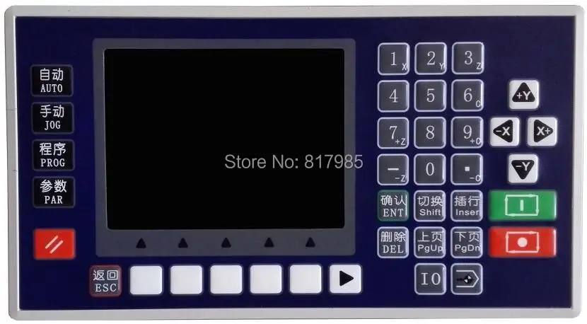 

Colorful LCD 3.5Inch 1 axis CNC controller for lathe machine, one axis CNC lathe controller