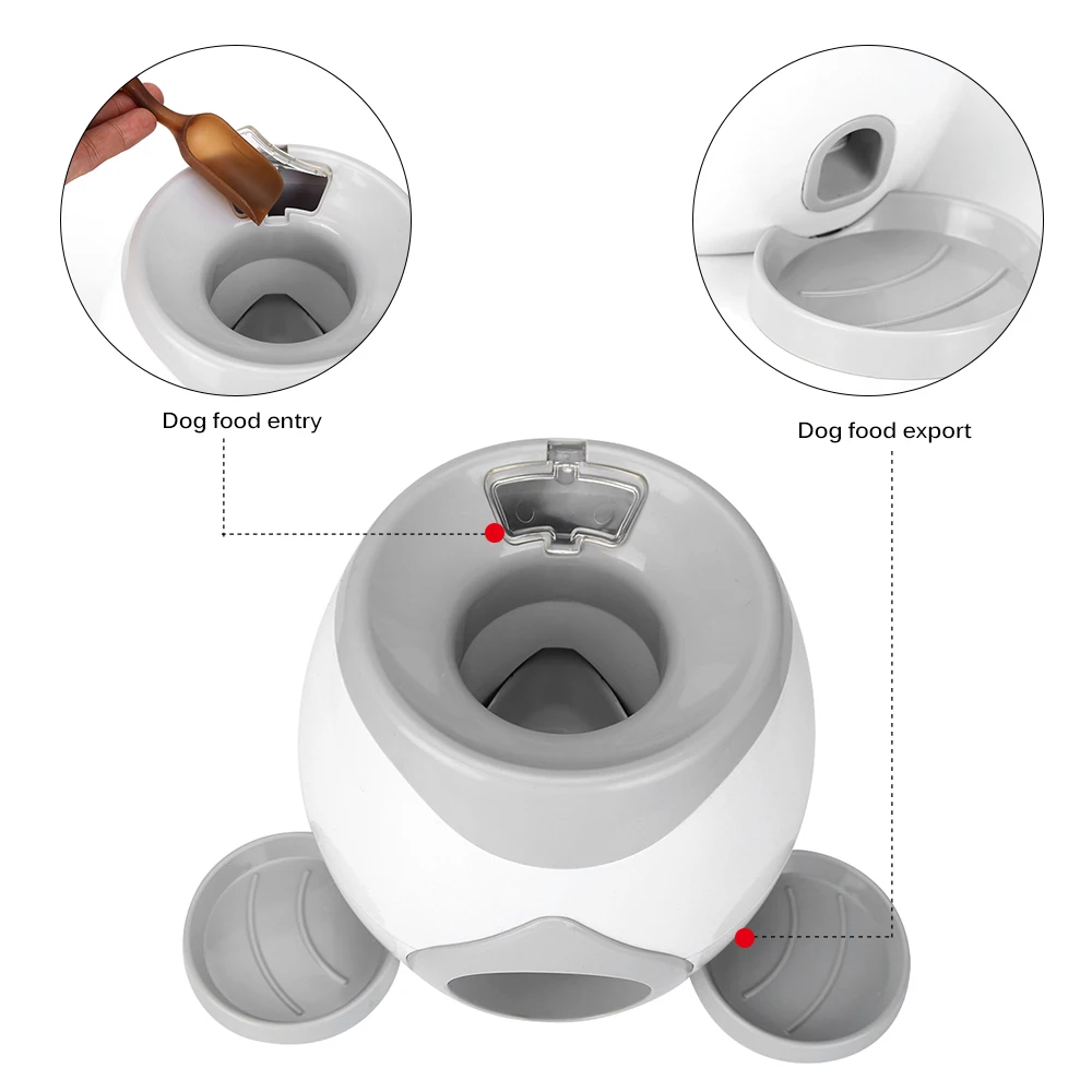 Pet мячик для собаки еда награда многофункциональная машина интерактивные игрушки серый Кот игры автоматические машины