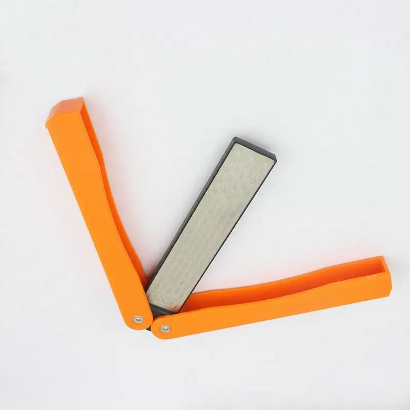 Double Sided Fold Portable Pocket Sharpener Diamond Knife Sharpening Stone Outdoor Kitchen