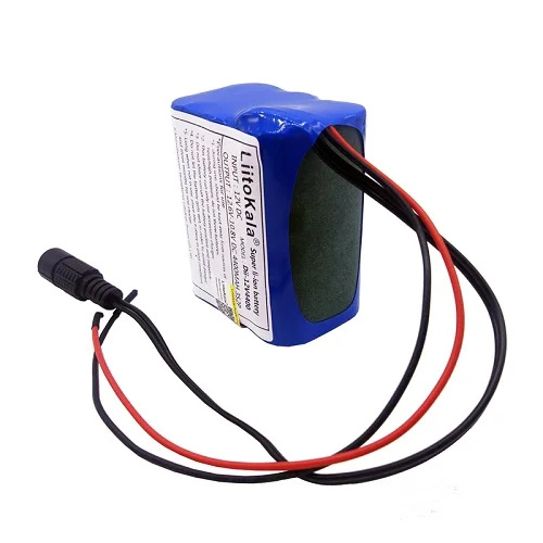 HK LiitoKala 12V 2200mah 3000mAh 6800mah 9800mah 10ah 18650 Li-lon DC 12V Супер перезаряжаемый аккумулятор - Цвет: 12V 4400mah