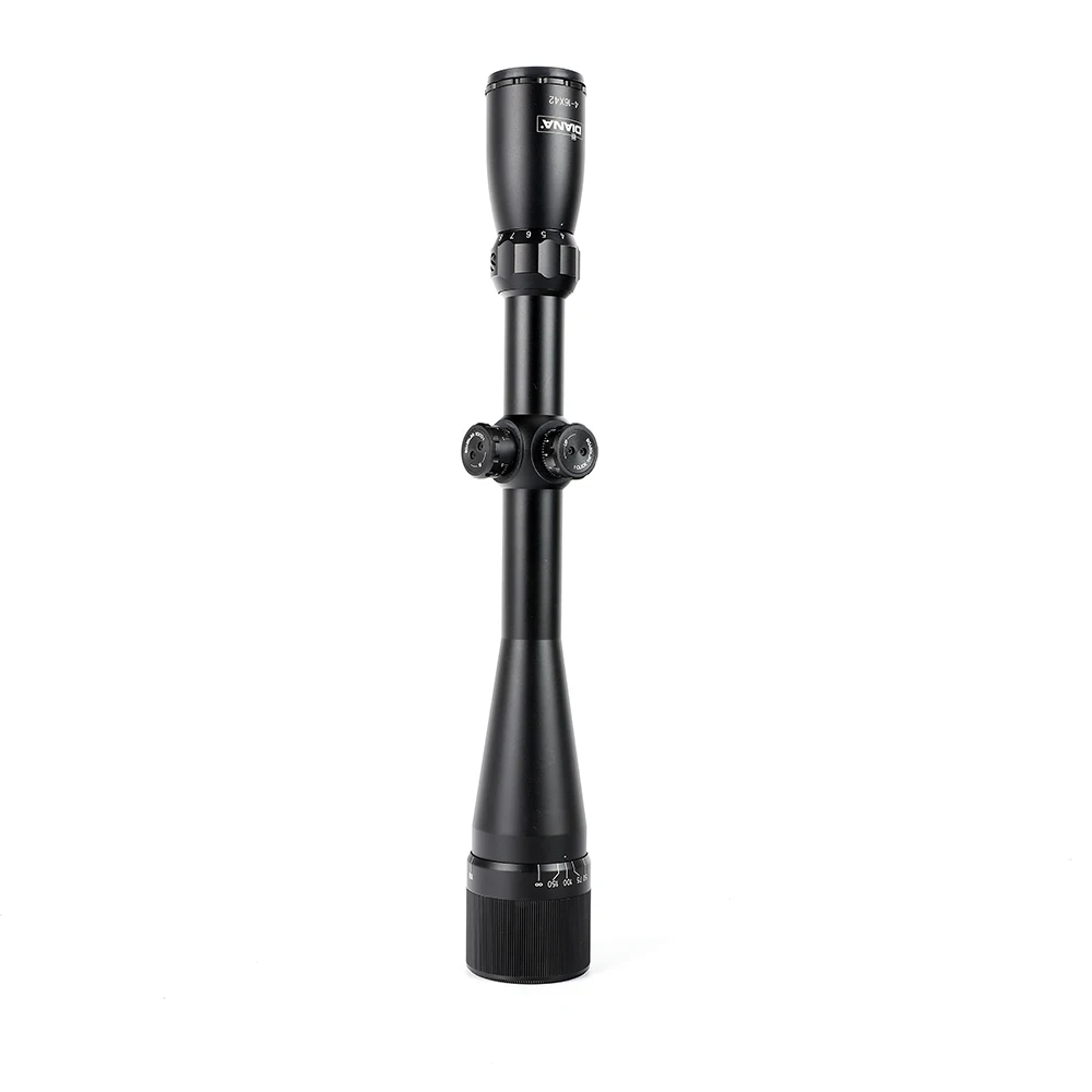 DIANA 4-16X42 AO Hunting Rifle Scope Mil-dot Wire Reticle Optical Sight Full Size with Picatinny or Dovetail Rings Riflescope (9)