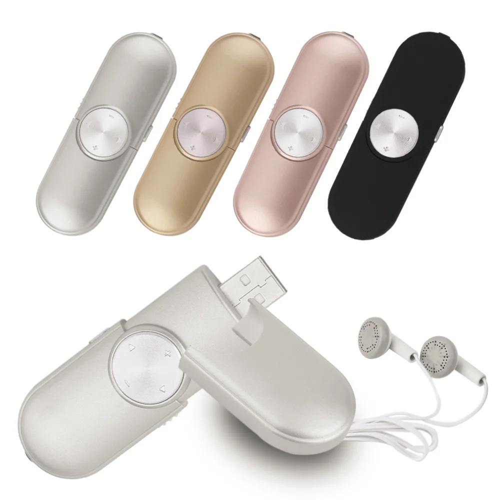 Hot New Fashionable Portable Size MP3 FM Music Player U Disk Card
