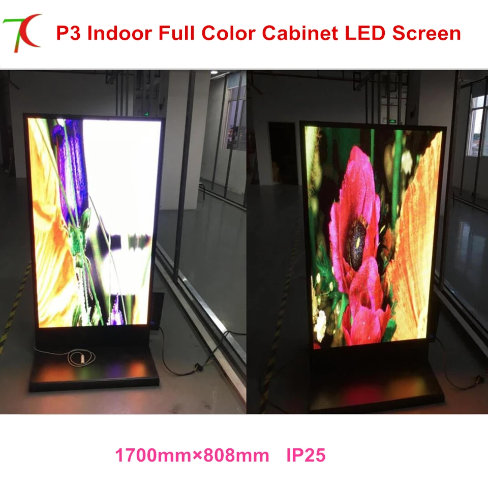 

SMD 2121 indoor full color customized advertisement machine led poster display