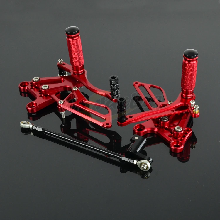 Регулируемые подножки для мотоцикла с ЧПУ HONDA NSF100|foot pegs|billet foot pegsadjustable footpegs |