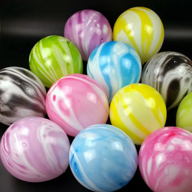 

12 Inch 2.8g Mixed color Balloon Cloudy Balloon 100%Latex Kids Toys 30pcs/lot Free Shipping
