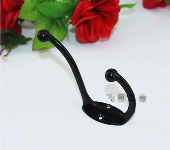 

DHL 500pcs practical Cloth Hook Hanger Metal Wall Hanging Hook Vintage Bronze Hook Key Coat Bag Hat Hanger Hook for bathroom