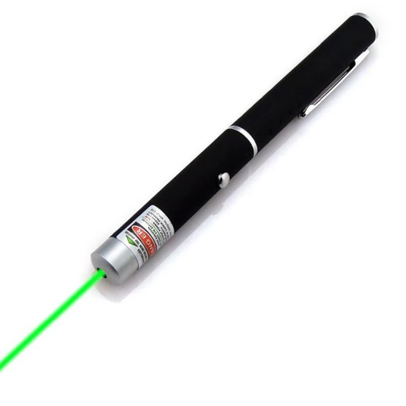 1 шт., 5 мВт, 532 нм зеленая лазерная ручка, мощная лазерная указка, ведущая дистанционная Лазерная охотничья лазерная указка без аккумулятора
