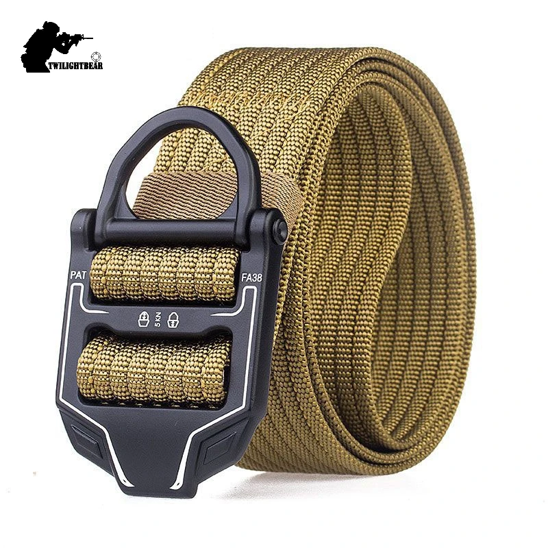 

Outdoor Military Tactical Belt Alloy buckle Multifunction Special Forces Nylon Combat Belt Men Women Casual Training Belt AF106