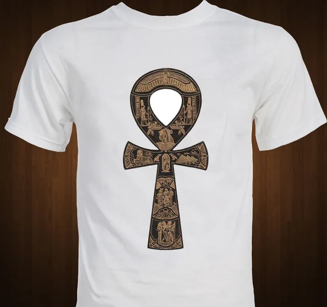 Ankh Symbol Egyptian Artifact ancient egypt T Shirt men casual 100