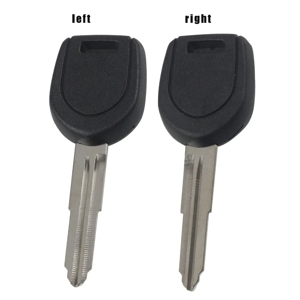 

jingyuqin Transponder Key Shell For MITSUBISHI Colt Outlander Mirage Pajero Remote Key No Chip Right Blade