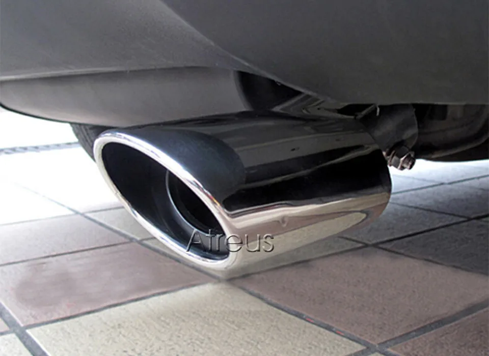 Car Exhaust Muffler Pipe For Ford Focus 2 3 Mazda 2 3 6 Hyundai solaris accent i30 Citroen C2 C4 Peugeot 207 307 408 Accessories