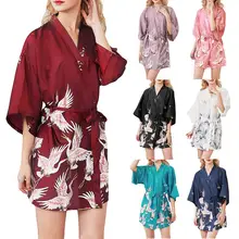 Модные женские пижамные комплекты в японском стиле, кимоно с коротким рукавом, короткое ночное белье, домашняя одежда, ночная рубашка, банный халат, костюм