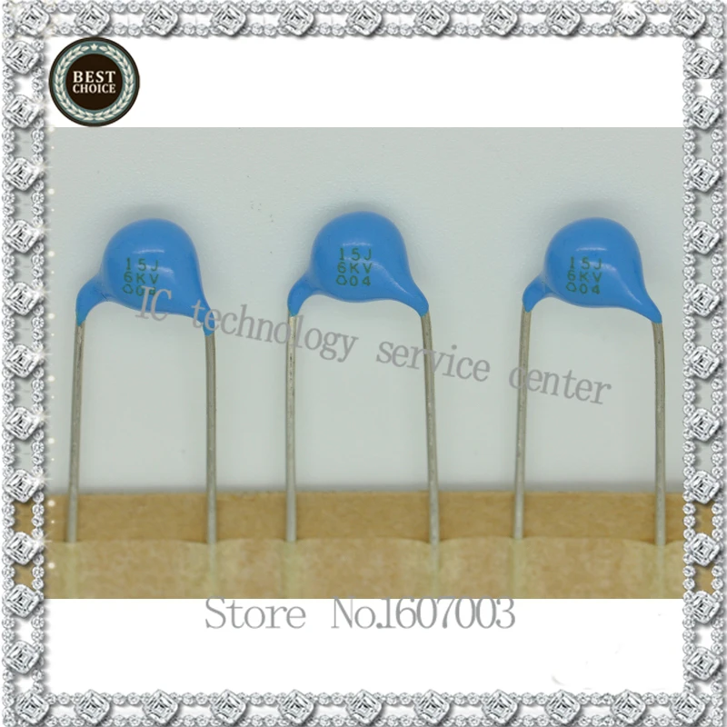 

High voltage ceramic capacitors 15J 6KV CC45SL3JD150JYVN 6KV 15PF 15P Original