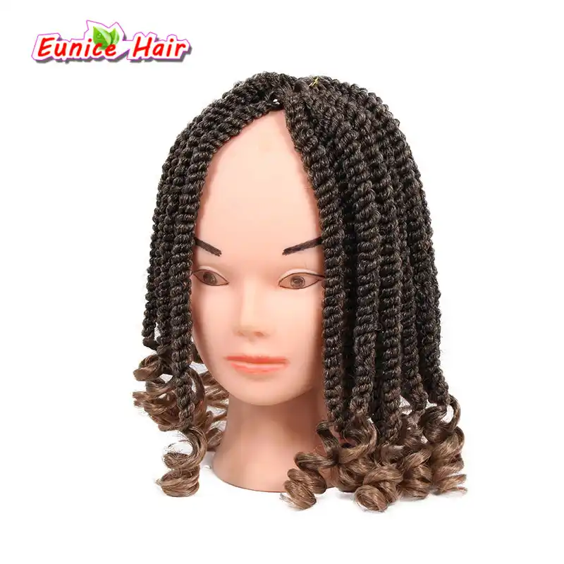 Ombre Burgundiya Korichnevyj 1b 27 Naturalnye Chernye Sinteticheskie Kudryavye Gavana Tvist Kryuchkom Kosichki Narashivanie Volos 12 20 Kornej Upakovka Extension Crochet Extension Curlyextensions Black Aliekspress