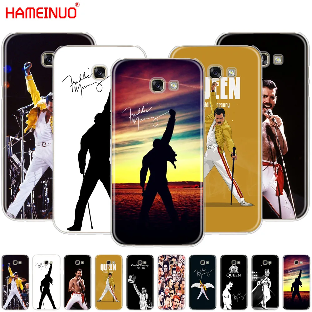 HAMEINUO Freddie Mercury Queen band чехол для мобильного телефона Samsung Galaxy A3 A310 A5 A510 A7 A8 A9 2016 2017