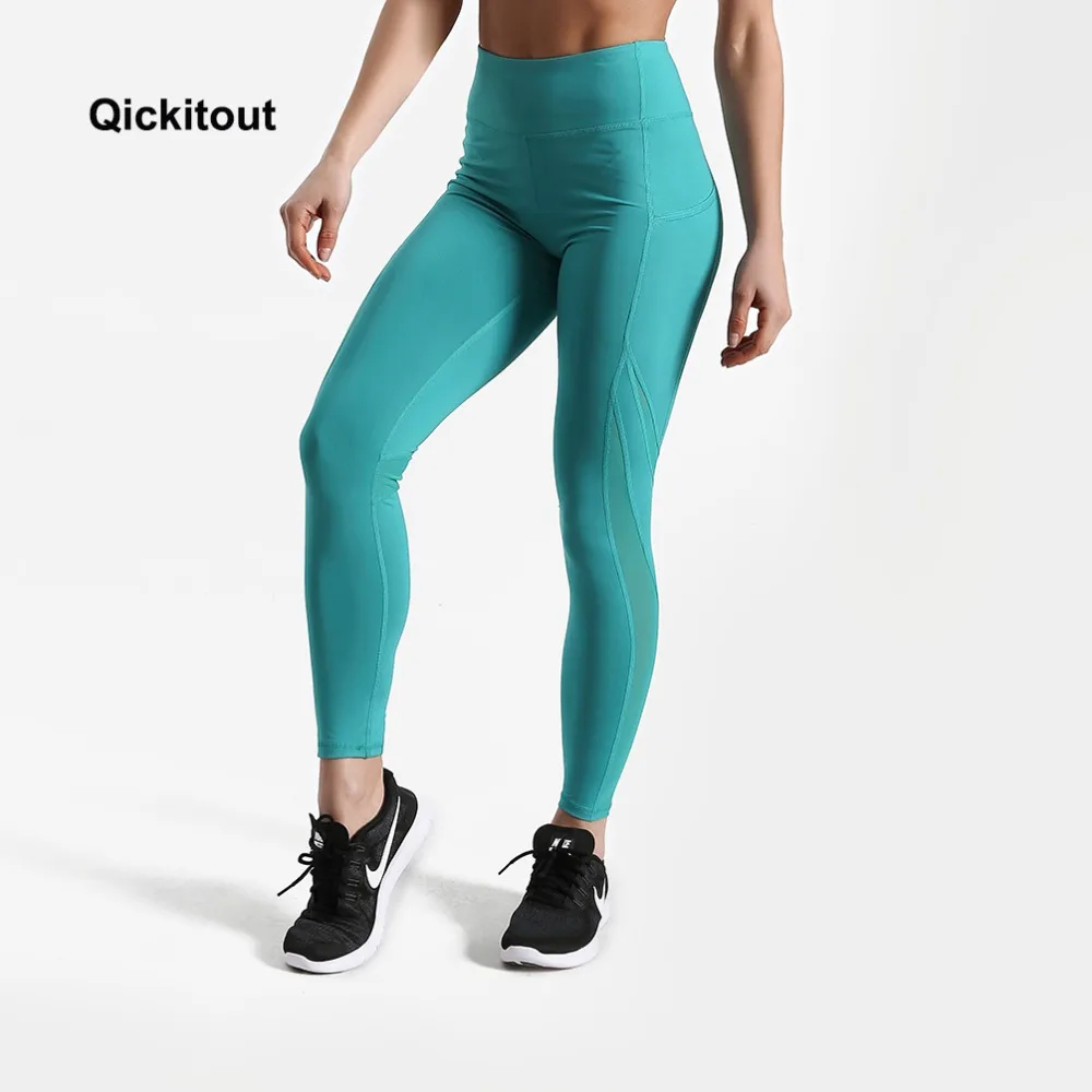 2018 Hot Fashion Women's Leggings Mesh Patchwork Female Elastic Pant Capri Women Fitness Leggings Solid Color 2018 Hot Fashion Women's Leggings Mesh Patchwork Female Elastic Pant Capri Women Fitness Leggings Solid Color