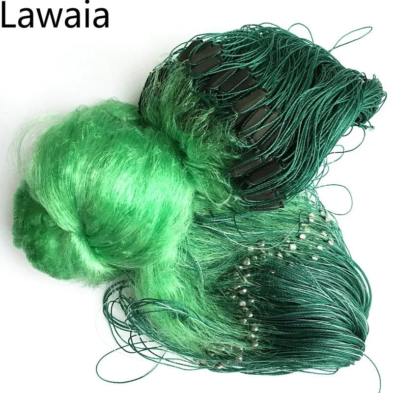 Lawaia трехслойная кастинговая сеть одноволоконная рыболовная жаберная с
