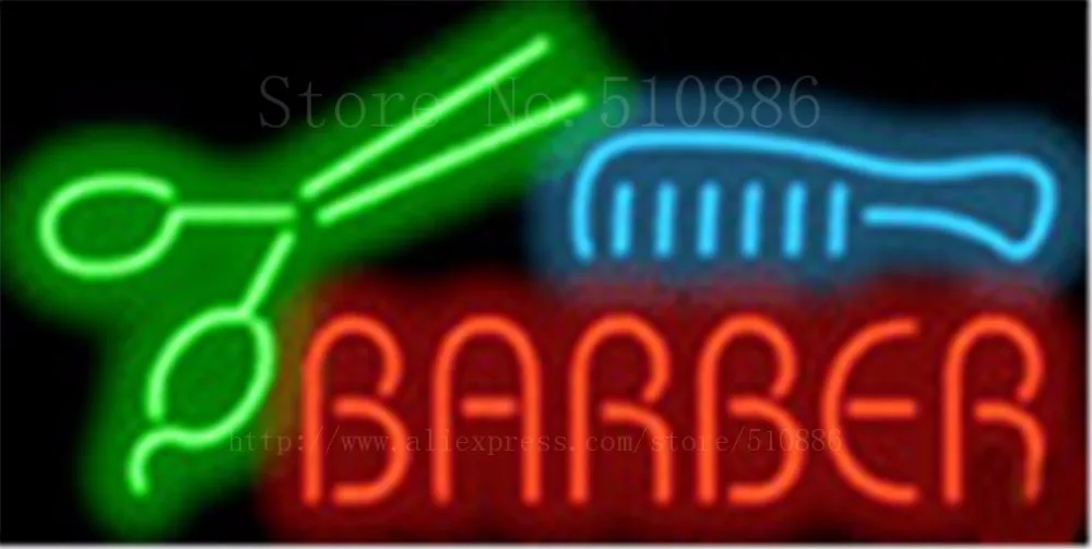 BA-35-84 Barber w Scissors and Comb 